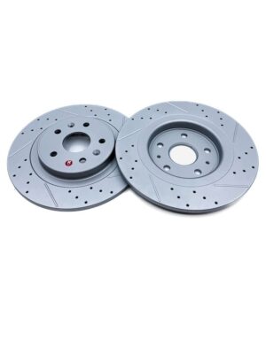 HAVAL Jolion 4x4/ 2WD 2024-/H3. Комплект задних перфорированных тормозных дисков 3502107XGW02A/3502179XGW02A - Миниатюра 1